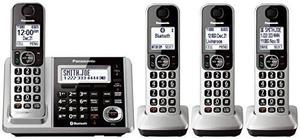 Panasonic Kx-tgf374s Dect Teléfono Fijo De 4 Teléfonos