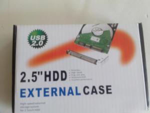 caja para convertir disco portatil en usb 2.5 HDD