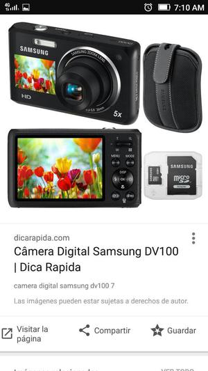 Camara Samsung Dv100