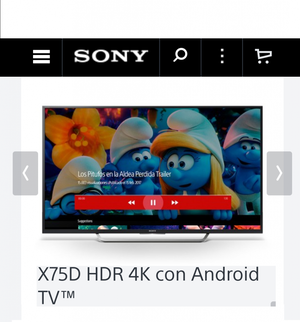 Tv Sony 4K Android 55`