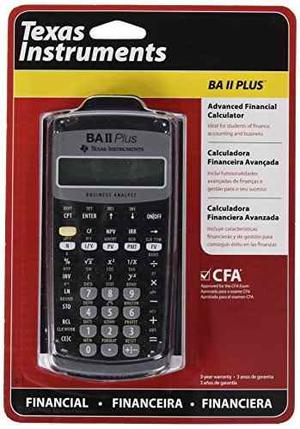(texas Instruments) Calculadora Financiera Avanzada (ba Ii