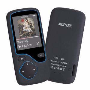 Agptek C05 8 Gb Bluetooth Reproductor De Mp3 Portátil Con