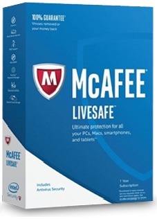Antivirus Mcafee Livesafe  Licencia Electronica