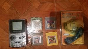 Barato Game Boy Color 4 Juegos Y Luz Ext