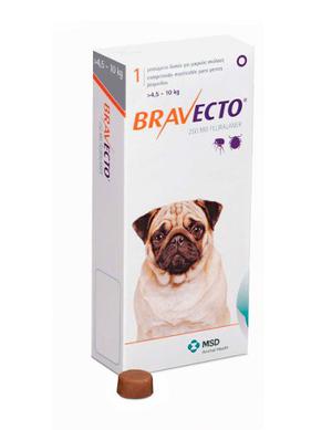 Bravecto Antipulgas Para Perro De 4.5 A 10 Kg