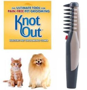 Cepillo Knot Out Mascotas (Corta, Peina, Quita Nudos)