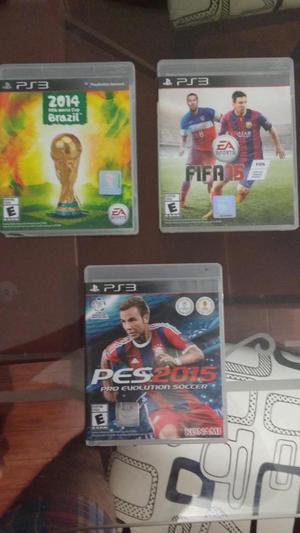Colección Juegos Futbol Ps3