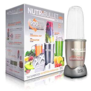 Extractor Nutribullet Pro 900 Wts Jugos Alimentos 15 Piezas