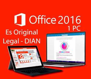 Office  Pro Plus  Bits 1 Pc Licencia Digital Oferta