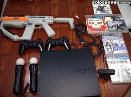 play 3 slim 320 gigas y play move y 10 juegos ficos