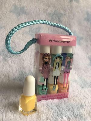 Juego de 12 Mini Esmaltes para Niñas