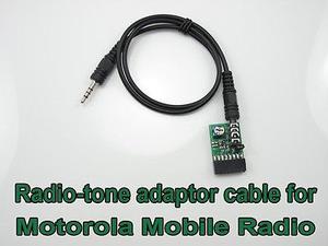 Tono Radio Repetidor Cable Para Motorola Gm300 Sm50 De