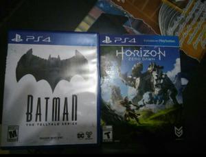 Batman Y Horizon de Ps4 Usados