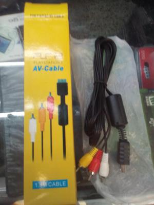 Cable AV PS 2 garantia full nuevo