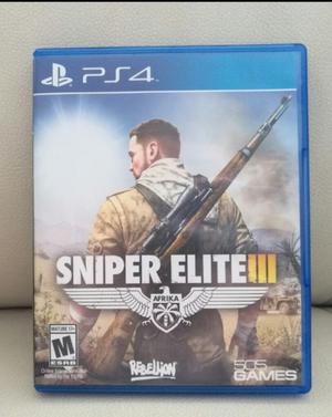 Juego Usado de Ps4 Sniper Elite