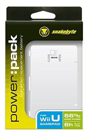 Snakebyte Wii U Power Pack (blanco) - Batería De Iones De L