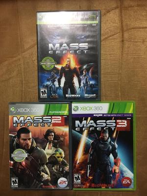 Trilogia Mass Effect Xbox 360