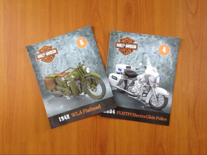5 folletos Harley Davidson Colecciones El Tiempo