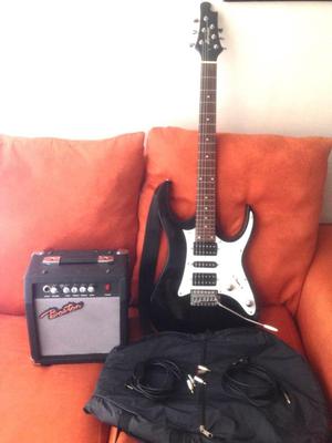 Guitarra Electrica y Amplificador.