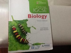 Libro Cambridge IGCSE BIOLOGY third Edition HODDER EDUCATI