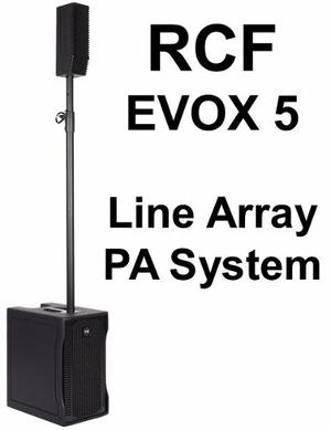 Sistema De Audio Profesional Rcf Evox 5