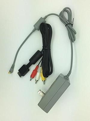 Combo Adaptador De Ca Cable De Alimentación Y Cable Av Para