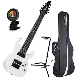 Ibanez Rg8 Guitarra Eléctrica De 8 Cuerdas Blanco Con Bolsa