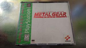 Juego De Playstation 1 Original,metal Gear Solid Greatest Hi