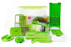 Nicer Dicer Plus Ayudante Cocina Tv Plus 11 Piezas Multiusos