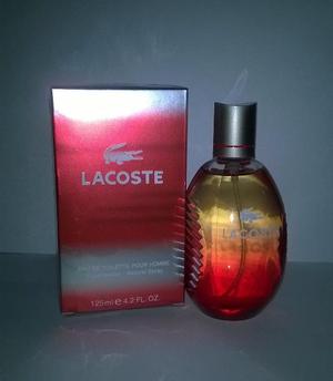Perfume Lacoste red 125 ml original $
