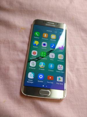 Samsung S6 Edge Dorado de 32gb Y Huella
