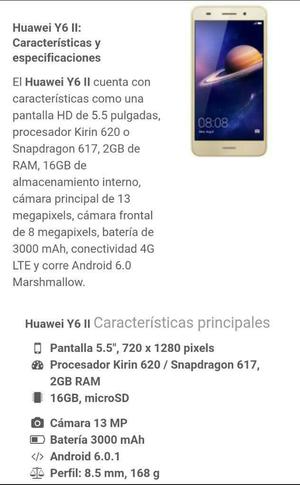 Vendo O Cambio Huawei Y6 Ii
