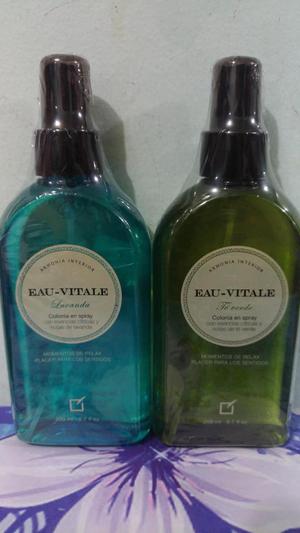 eau vitale te verde y te azul de yanbal