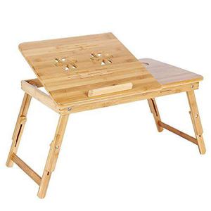 La Mesa Bamboo Para La Cama Ideal Para Trabajar El Portatil