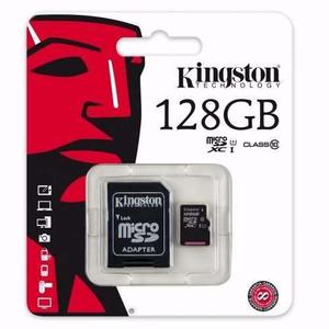 Memoria Micro Sd 128gb Kingston Xc Clase 10 Ultrarapida