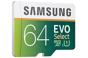 Memoria Usb Samsung 64gb 80mb/s Evo Micro Sd