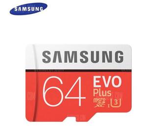 Micro Sd Samsung Evo Plus 64gb 100mb/s Clase 10 U3 Video 4k1
