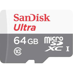 Micro Sdhc 64 Gb Uhs-1 Sandisk Ultra Clase 10 De 48 Mb/s