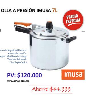 Olla a Presion Imusa 7l