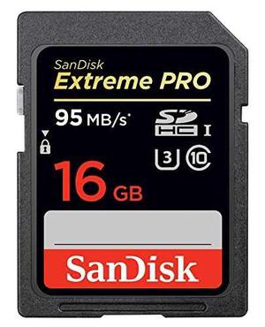 Sandisk Extreme Pro De 16 Gb Hasta 95 Mb / S Tarjeta De M...