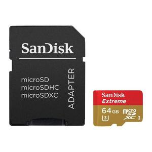 Sandisk Extreme, Tarjeta Micro Sdxc 64gb Uhs-i Hasta 90mb/s