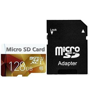 Tarjeta De Memoria Generica Microsd 128gb Con Adaptador