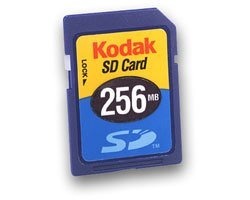 Tarjeta De Memoria Kodak 256mb Premium Secure Digital Sd