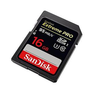 Tarjeta De Memoria Sandisk Extreme Pro 16gb 95mb/s