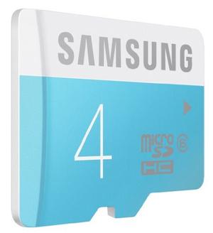 Tarjeta Micro Sd Samsung Capacidad De 4gb