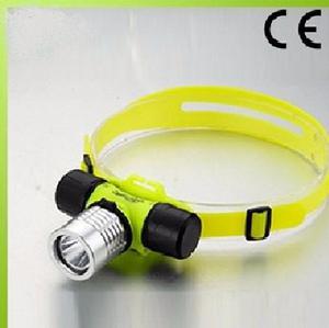 Linterna Acuatica Buceo Profesional Para Cabeza Recargable