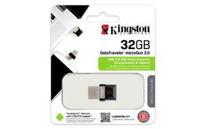 Memoria Usb 3.0 Y Microusb Kingston Micro Duo 32gb Sin