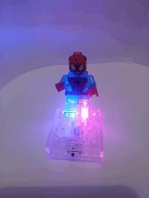 Minifiguras lego Marvel/ Dc, Traslucido con iluminación Led