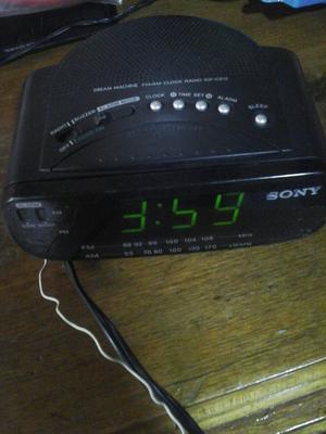 Radio Despertador Sony