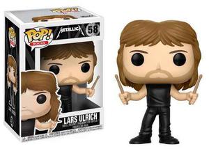 Metallica Lars Ulrich Funko Pop Figura De Coleccion